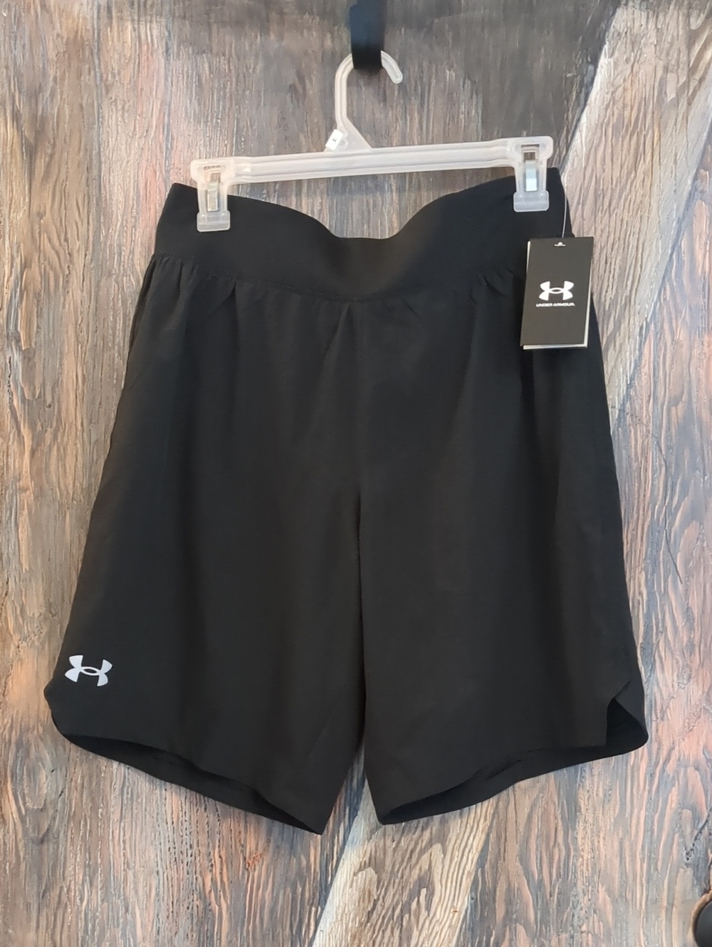 Under Armour Black Men's Performance Athletic Shorts
